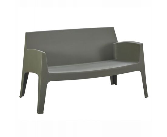 ΚΑΝΑΠΕΣ 2-ΘΕΣΙΟΣ ΠΟΛΥΠΡΟΠΥΛΕΝΙΟΥ SLEEK HM6366.05 ΧΡΩΜΑ DARK OLIVE 118x48,5x73Υεκ. - ΚΑΝΑΠΕΔΕΣ στο Milonadakis.gr