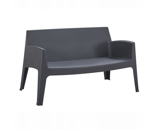 ΚΑΝΑΠΕΣ 2-ΘΕΣΙΟΣ ΠΟΛΥΠΡΟΠΥΛΕΝΙΟΥ SLEEK HM6366.10 ΧΡΩΜΑ ΓΚΡΙ 118x48,5x73Υεκ. - ΚΑΝΑΠΕΔΕΣ στο Milonadakis.gr
