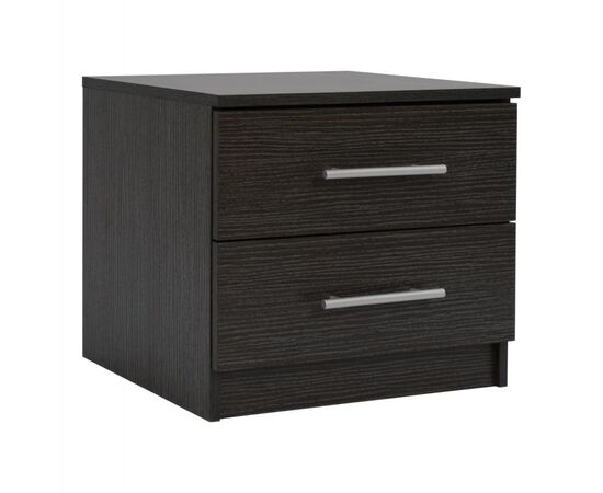 ΚΟΜΟΔΙΝΟ ΜΕΛΑΜΙΝΗΣ CHELSEA HM2220.01 ZEBRANO 48X40,5X41,5 εκ. - ΚΟΜΟΔΙΝΑ στο Milonadakis.gr