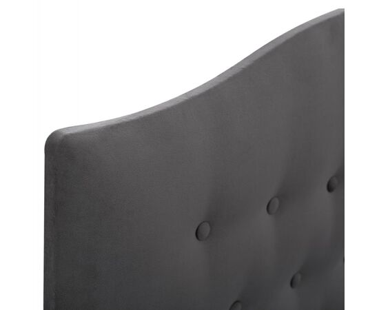 ΚΡΕΒΑΤΙ MALENA ΑΠΟ ΓΚΡΙ ΒΕΛΟΥΔΟ HM638.10 ΓΙΑ ΣΤΡΩΜΑ 150x200 εκ. - ΚΡΕΒΑΤΙΑ στο Milonadakis.gr