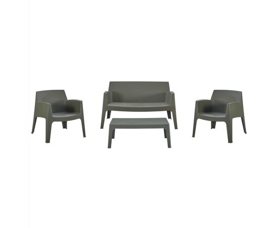 ΣΕΤ LOUNGE 4ΤΜΧ SLEEK HM21275.05 DARK OLIVE GREEN ΠΟΛΥΠΡΟΠΥΛΕΝΙΟ - ΣΕΤ ΣΑΛΟΝΙΑ στο Milonadakis.gr