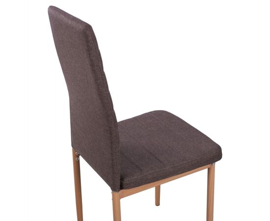 ΣΕΤ ΤΡΑΠΕΖΑΡΙΑΣ 5ΤΜΧ LADY HM11595 ΓΥΑΛΙ--ΜΕΤΑΛΛΟ--MDF ΣΕ SONAMA & ΚΑΦΕ ΥΦΑΣΜΑ - ΤΡΑΠΕΖΑΡΙΕΣ στο Milonadakis.gr