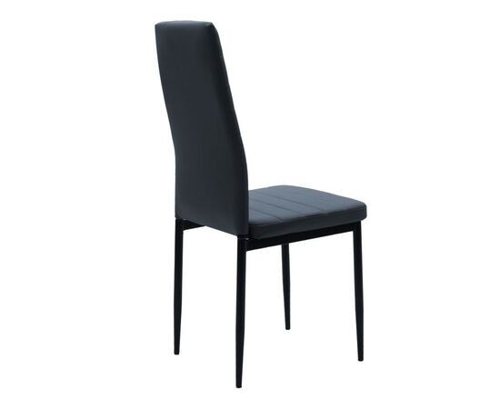 Τραπεζαρία Balou-Parker pakoworld σετ 5τεμ μαύρο-ανθρακί Φ100x73εκ - ΤΡΑΠΕΖΑΡΙΕΣ στο Milonadakis.gr