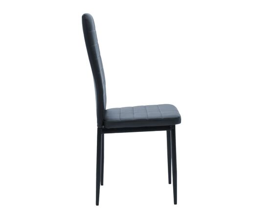 Τραπεζαρία Balou-Parker pakoworld σετ 5τεμ μαύρο-ανθρακί Φ120x73εκ - ΤΡΑΠΕΖΑΡΙΕΣ στο Milonadakis.gr