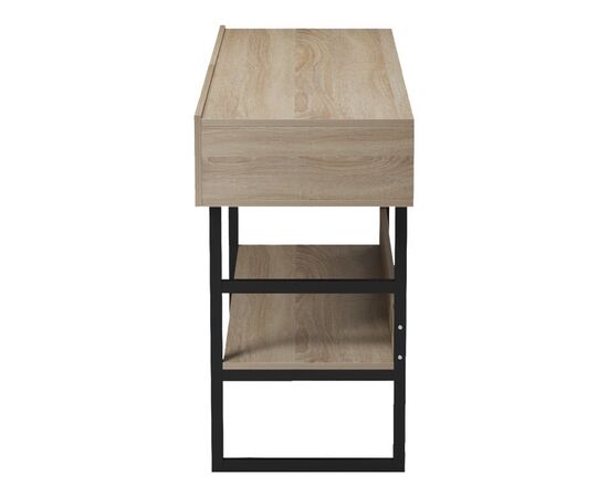 Κονσόλα Vien pakoworld σε sonoma-μαύρη απόχρωση 139x43x75.5εκ - ΣΥΡΤΑΡΙΕΡΕΣ - ΤΟΥΑΛΕΤΕΣ στο Milonadakis.gr