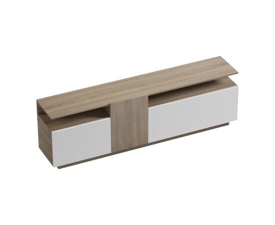 Μπουφές Vendora pakoworld σε sonoma-λευκή απόχρωση 150x29.5x46.3εκ - ΜΠΟΥΦΕΔΕΣ-ΚΟΝΣΟΛΕΣ στο Milonadakis.gr