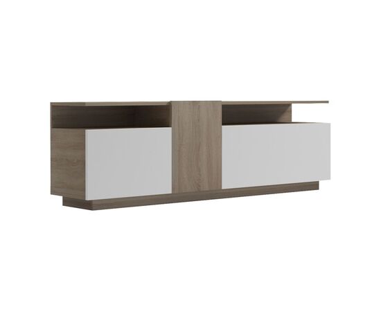 Μπουφές Vendora pakoworld σε sonoma-λευκή απόχρωση 150x29.5x46.3εκ - ΜΠΟΥΦΕΔΕΣ-ΚΟΝΣΟΛΕΣ στο Milonadakis.gr