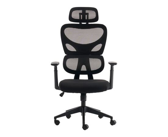 Καρέκλα γραφείου διευθυντή Cadrey pakoworld mesh μαύρο 67x64x120-128εκ - ΚΑΡΕΚΛΕΣ ΓΡΑΦΕΙΟΥ στο Milonadakis.gr