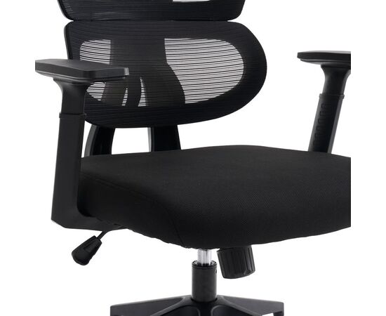 Καρέκλα γραφείου διευθυντή Cadrey pakoworld mesh μαύρο 67x64x120-128εκ - ΚΑΡΕΚΛΕΣ ΓΡΑΦΕΙΟΥ στο Milonadakis.gr