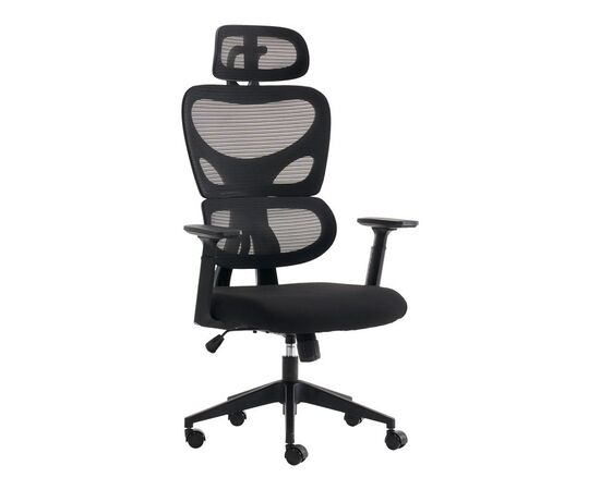 Καρέκλα γραφείου διευθυντή Cadrey pakoworld mesh μαύρο 67x64x120-128εκ - ΚΑΡΕΚΛΕΣ ΓΡΑΦΕΙΟΥ στο Milonadakis.gr