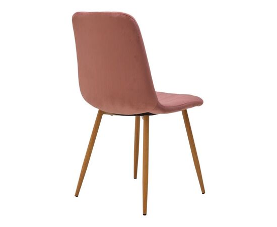 Καρέκλα Noor pakoworld βελούδο σάπιο μήλο - πόδια σε φυσική απόχρωση 44x53x86εκ - ΚΑΡΕΚΛΕΣ - ΠΟΛΥΘΡΟΝΕΣ ΕΣ. στο Milonadakis.gr