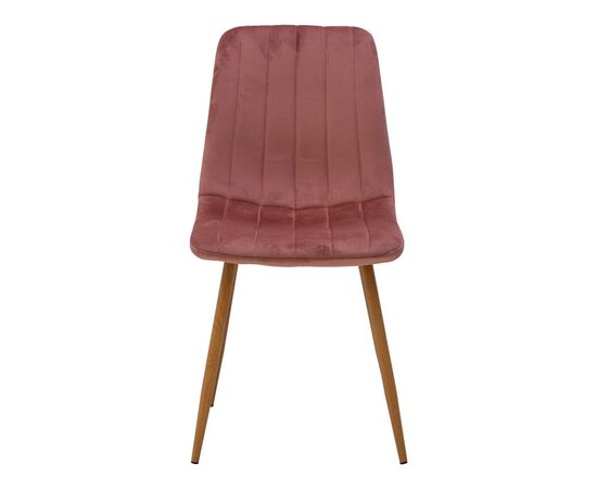 Καρέκλα Noor pakoworld βελούδο σάπιο μήλο - πόδια σε φυσική απόχρωση 44x53x86εκ - ΚΑΡΕΚΛΕΣ - ΠΟΛΥΘΡΟΝΕΣ ΕΣ. στο Milonadakis.gr