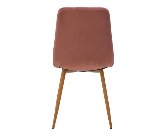 Καρέκλα Noor pakoworld βελούδο σάπιο μήλο - πόδια σε φυσική απόχρωση 44x53x86εκ - ΚΑΡΕΚΛΕΣ - ΠΟΛΥΘΡΟΝΕΣ ΕΣ. στο Milonadakis.gr