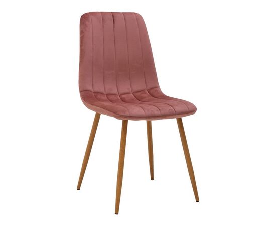 Καρέκλα Noor pakoworld βελούδο σάπιο μήλο - πόδια σε φυσική απόχρωση 44x53x86εκ - ΚΑΡΕΚΛΕΣ - ΠΟΛΥΘΡΟΝΕΣ ΕΣ. στο Milonadakis.gr
