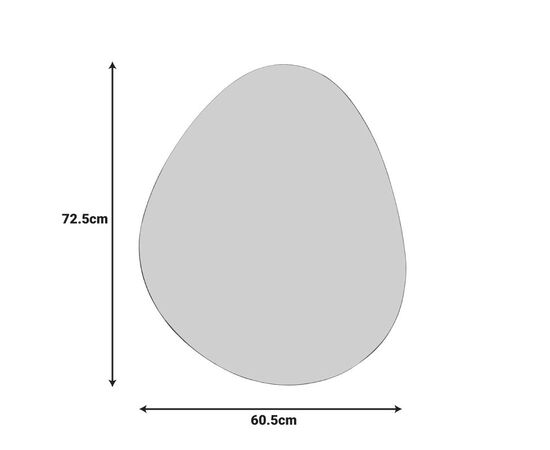 Καθρέπτης Hahoe Inart 60x1x72.5εκ - ΚΑΘΡΕΠΤΕΣ στο Milonadakis.gr
