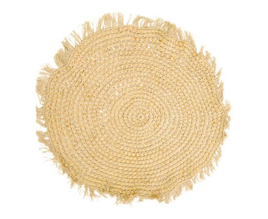 Χαλί Mibre Inart γιούτα σε φυσική απόχρωση Φ120x1εκ - ΧΑΛΙΑ στο Milonadakis.gr