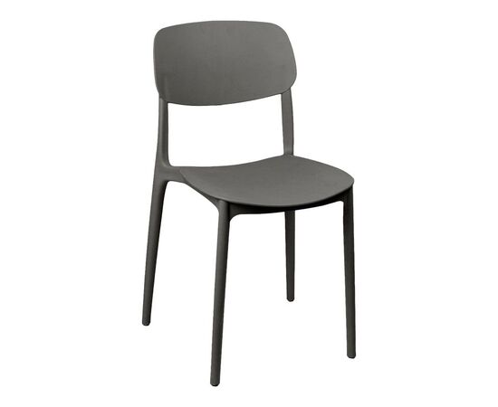 Καρέκλα Berdian pakoworld στοιβαζόμενη pp σε ανθρακί απόχρωση 38x49x79εκ - ΚΑΡΕΚΛΕΣ - ΠΟΛΥΘΡΟΝΕΣ ΕΣ. στο Milonadakis.gr