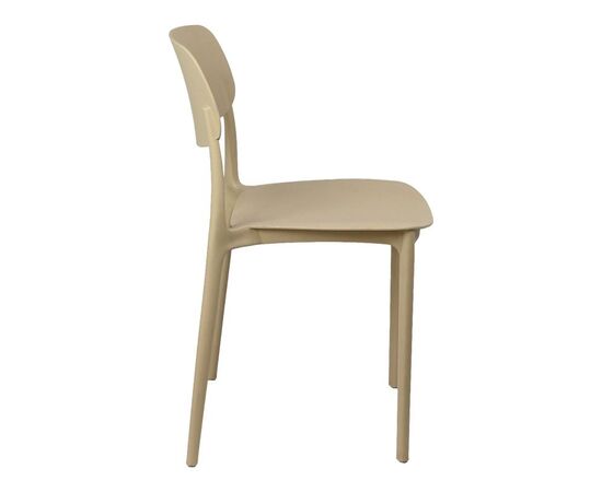 Καρέκλα Berdian pakoworld στοιβαζόμενη pp σε cappuccino απόχρωση 38x49x79εκ - ΚΑΡΕΚΛΕΣ - ΠΟΛΥΘΡΟΝΕΣ ΕΣ. στο Milonadakis.gr