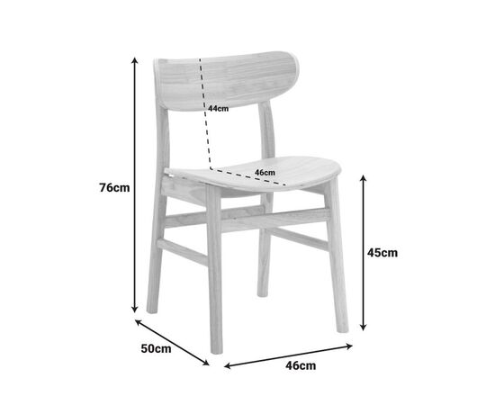 Καρέκλα Lumnia pakoworld rubberwood σε φυσική απόχρωση 46x50x76εκ - ΚΑΡΕΚΛΕΣ - ΠΟΛΥΘΡΟΝΕΣ ΕΣ. στο Milonadakis.gr