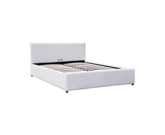 Κρεβάτι Dellia pakoworld με αποθηκευτικό χώρο pu λευκό 120x200εκ - ΚΡΕΒΑΤΙΑ στο Milonadakis.gr