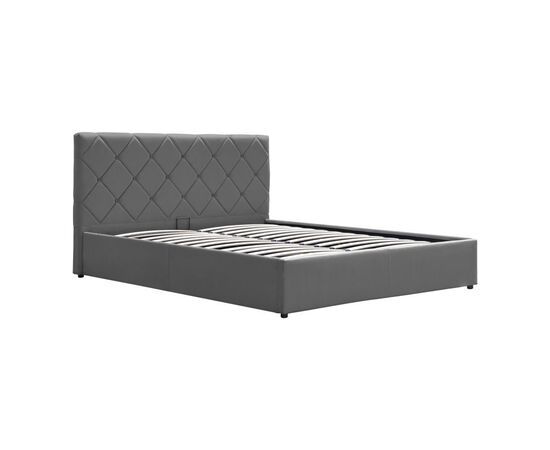 Κρεβάτι Dreamie pakoworld με αποθηκευτικό χώρο βελούδο ανθρακί 160x200εκ - ΚΡΕΒΑΤΙΑ στο Milonadakis.gr