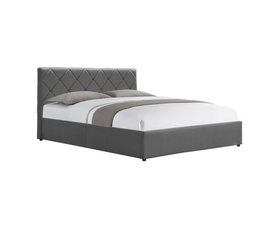 Κρεβάτι Dreamie pakoworld με αποθηκευτικό χώρο βελούδο ανθρακί 160x200εκ - ΚΡΕΒΑΤΙΑ στο Milonadakis.gr