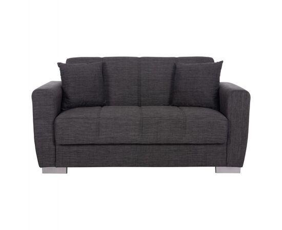 ΚΑΝΑΠΕΣ ΚΡΕΒΑΤΙ POLYA ΔΙΘΕΣΙΟΣ ΓΚΡΙ HM3241.03 153x87x77Υεκ. - ΚΑΝΑΠΕΔΕΣ-ΣΑΛΟΝΙΑ στο Milonadakis.gr