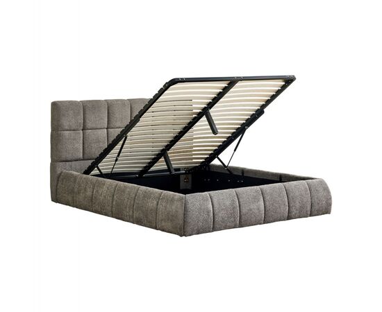 ΚΡΕΒΑΤΙ ΔΙΠΛΟ EDDY HM731.01 ΓΚΡΙ ΜΠΟΥΚΛΕ & ΑΠΟΘΗΚΕΥΤΙΚΟΣ ΧΩΡΟΣ--ΣΤΡΩΜΑ 160x200εκ - ΚΡΕΒΑΤΙΑ στο Milonadakis.gr