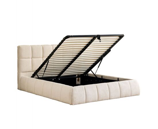 ΚΡΕΒΑΤΙ ΔΙΠΛΟ EDDY HM731.03 ΜΠΕΖ ΜΠΟΥΚΛΕ & ΑΠΟΘΗΚΕΥΤΙΚΟΣ ΧΩΡΟΣ--ΣΤΡΩΜΑ 160x200εκ - ΚΡΕΒΑΤΙΑ στο Milonadakis.gr