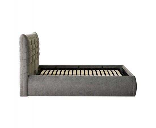 ΚΡΕΒΑΤΙ ΔΙΠΛΟ SANDRA HM732.01 ΓΚΡΙ ΥΦΑΣΜΑ & ΑΠΟΘΗΚΕΥΤΙΚΟΣ ΧΩΡΟΣ--ΣΤΡΩΜΑ 160x200εκ - ΚΡΕΒΑΤΙΑ στο Milonadakis.gr