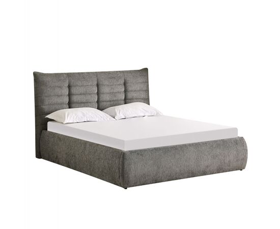 ΚΡΕΒΑΤΙ ΔΙΠΛΟ SANDRA HM732.01 ΓΚΡΙ ΥΦΑΣΜΑ & ΑΠΟΘΗΚΕΥΤΙΚΟΣ ΧΩΡΟΣ--ΣΤΡΩΜΑ 160x200εκ - ΚΡΕΒΑΤΙΑ στο Milonadakis.gr