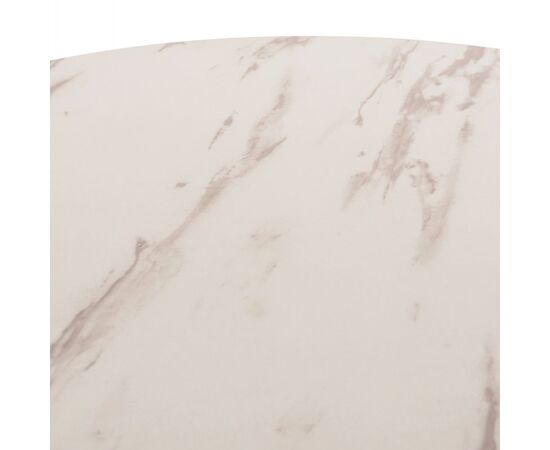 ΤΡΑΠΕΖΙ ΤΡΑΠΕΖΑΡΙΑΣ ROLLO HM9421.11 ΣΤΡΟΓΓΥΛΟ WHITE MARBLE Φ90x74Υεκ. - ΤΡΑΠΕΖΙΑ ΚΟΥΖΙΝΑΣ στο Milonadakis.gr