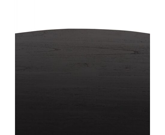 ΤΡΑΠΕΖΙ ΤΡΑΠΕΖΑΡΙΑΣ ΣΤΡΟΓΓΥΛΟ FRANTZ HM9388.02 ΜΑΣΙΦ ΞΥΛΟ MINDI BLACK Φ118x79Υεκ. - ΤΡΑΠΕΖΙΑ ΚΟΥΖΙΝΑΣ στο Milonadakis.gr