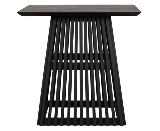 ΤΡΑΠΕΖΙ ΤΡΑΠΕΖΑΡΙΑΣ ΤΕΤΡΑΓΩΝΟ FRANTZ HM9458.02 MINDI ΞΥΛΟ ΜΑΥΡΟ 80x80x78Yεκ. - ΤΡΑΠΕΖΙΑ ΚΟΥΖΙΝΑΣ στο Milonadakis.gr