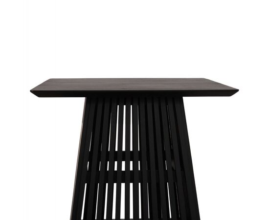 ΤΡΑΠΕΖΙ ΤΡΑΠΕΖΑΡΙΑΣ ΤΕΤΡΑΓΩΝΟ FRANTZ HM9458.02 MINDI ΞΥΛΟ ΜΑΥΡΟ 80x80x78Yεκ. - ΤΡΑΠΕΖΙΑ ΚΟΥΖΙΝΑΣ στο Milonadakis.gr