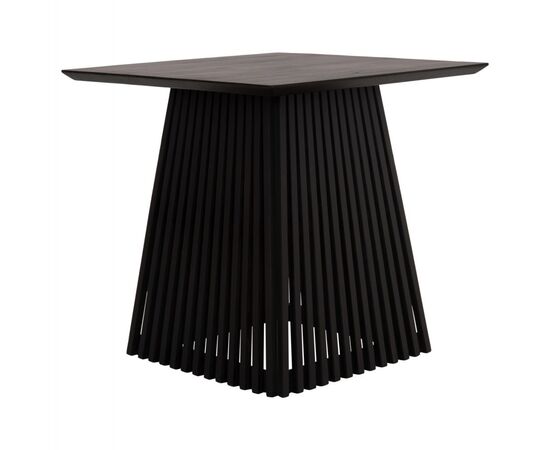 ΤΡΑΠΕΖΙ ΤΡΑΠΕΖΑΡΙΑΣ ΤΕΤΡΑΓΩΝΟ FRANTZ HM9458.02 MINDI ΞΥΛΟ ΜΑΥΡΟ 80x80x78Yεκ. - ΤΡΑΠΕΖΙΑ ΚΟΥΖΙΝΑΣ στο Milonadakis.gr