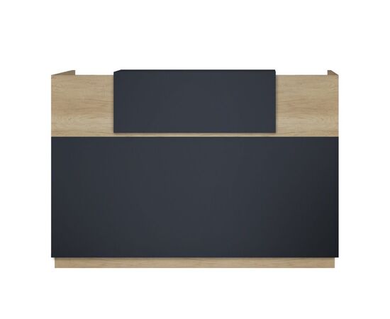 Γραφείο reception Lotus pakoworld σε χρώμα φυσικό - ανθρακί 200x70x110εκ - ΓΡΑΦΕΙΑ στο Milonadakis.gr