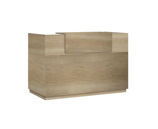 Γραφείο reception Lotus pakoworld σε χρώμα φυσικό 140x70x110εκ - ΓΡΑΦΕΙΑ στο Milonadakis.gr