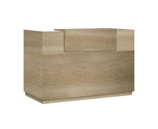 Γραφείο reception Lotus pakoworld σε χρώμα φυσικό 180x70x110εκ - ΓΡΑΦΕΙΑ στο Milonadakis.gr