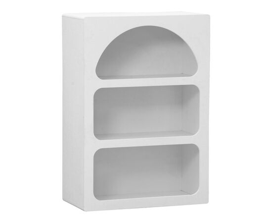 Βιβλιοθήκη-ραφιέρα Emersi pakoworld mdf σε λευκή απόχρωση 70x35x100εκ - ΟΡΓΑΝΩΣΗ ΣΠΙΤΙΟΥ στο Milonadakis.gr