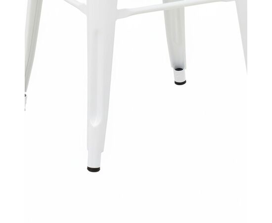 Σκαμπό Utopia pakoworld μέταλλο σε λευκή ματ απόχρωση 30x30x45εκ - ΠΟΥΦ - ΣΚΑΜΠΟ - ΜΠΑΟΥΛΟ στο Milonadakis.gr