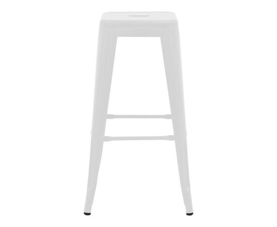 Σκαμπό μπαρ Utopia pakoworld μέταλλο σε λευκή ματ απόχρωση 42x42x76εκ - ΠΟΥΦ - ΣΚΑΜΠΟ - ΜΠΑΟΥΛΟ στο Milonadakis.gr