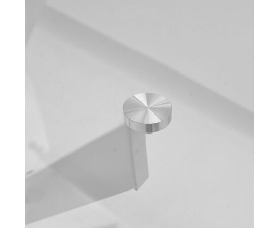 Τραπέζι Antoro pakoworld γυαλί και μεταλλικά πόδια σε λευκή απόχρωση Φ100x75εκ - ΤΡΑΠΕΖΙΑ ΚΟΥΖΙΝΑΣ στο Milonadakis.gr