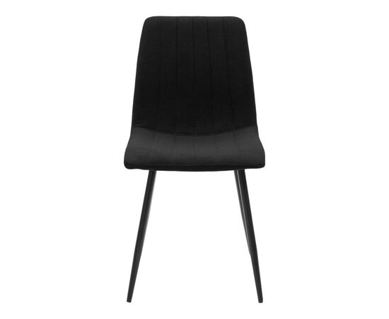 Καρέκλα Noor pakoworld μαύρο ύφασμα και μεταλλικό πόδι 44x53x86εκ - ΚΑΡΕΚΛΕΣ - ΠΟΛΥΘΡΟΝΕΣ ΕΣ. στο Milonadakis.gr