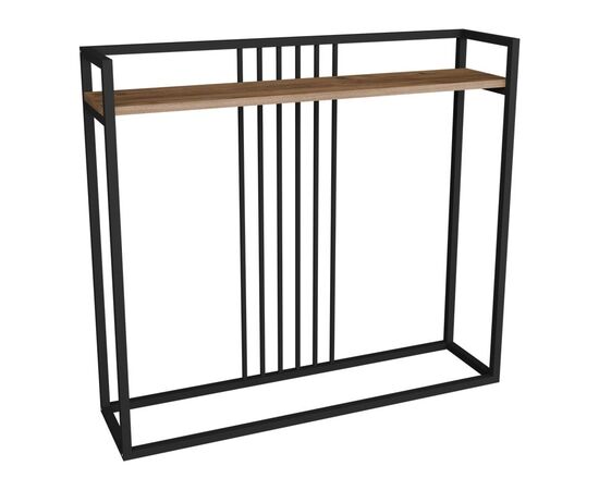 Κονσόλα Convida pakoworld oak με μαύρο μεταλλικό σκελετό 100x25x90εκ - ΣΥΡΤΑΡΙΕΡΕΣ - ΤΟΥΑΛΕΤΕΣ στο Milonadakis.gr