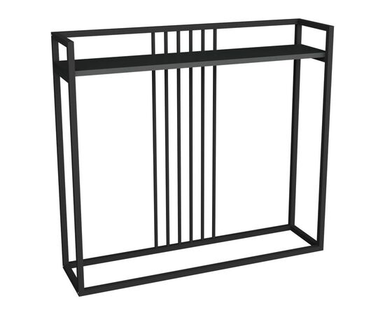 Κονσόλα Convida pakoworld ανθρακί με μαύρο μεταλλικό σκελετό 100x25x90εκ - ΣΥΡΤΑΡΙΕΡΕΣ - ΤΟΥΑΛΕΤΕΣ στο Milonadakis.gr