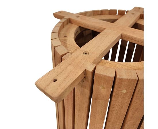 Βάση τραπεζιού εσωτερικού χώρου Galy I pakoworld mindi ξύλο σε φυσική απόχρωση Φ60x75εκ - ΒΑΣΕΙΣ ΤΡΑΠΕΖΙΩΝ στο Milonadakis.gr