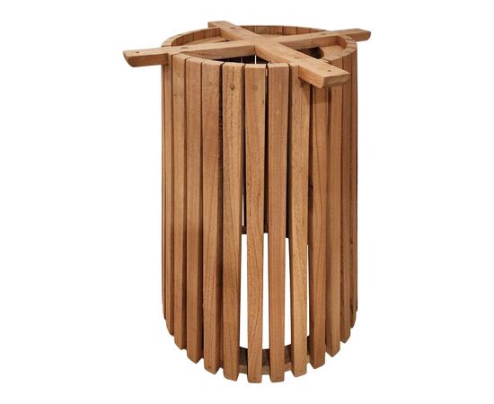 Βάση τραπεζιού εσωτερικού χώρου Galy I pakoworld mindi ξύλο σε φυσική απόχρωση Φ60x75εκ - ΒΑΣΕΙΣ ΤΡΑΠΕΖΙΩΝ στο Milonadakis.gr