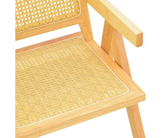 Πολυθρόνα Winslow pakoworld rubberwood-rattan σε φυσική απόχρωση 51x54x80εκ - ΚΑΡΕΚΛΕΣ - ΠΟΛΥΘΡΟΝΕΣ στο Milonadakis.gr