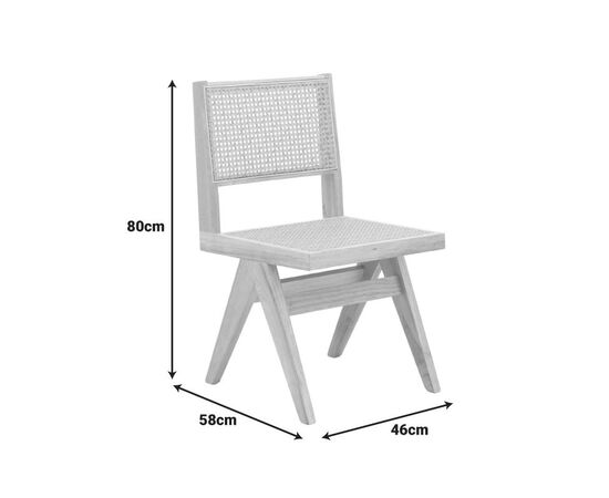 Καρέκλα Winslow pakoworld rubberwood-rattan σε φυσική απόχρωση 46x58x80εκ - ΚΑΡΕΚΛΕΣ - ΠΟΛΥΘΡΟΝΕΣ ΕΣ. στο Milonadakis.gr